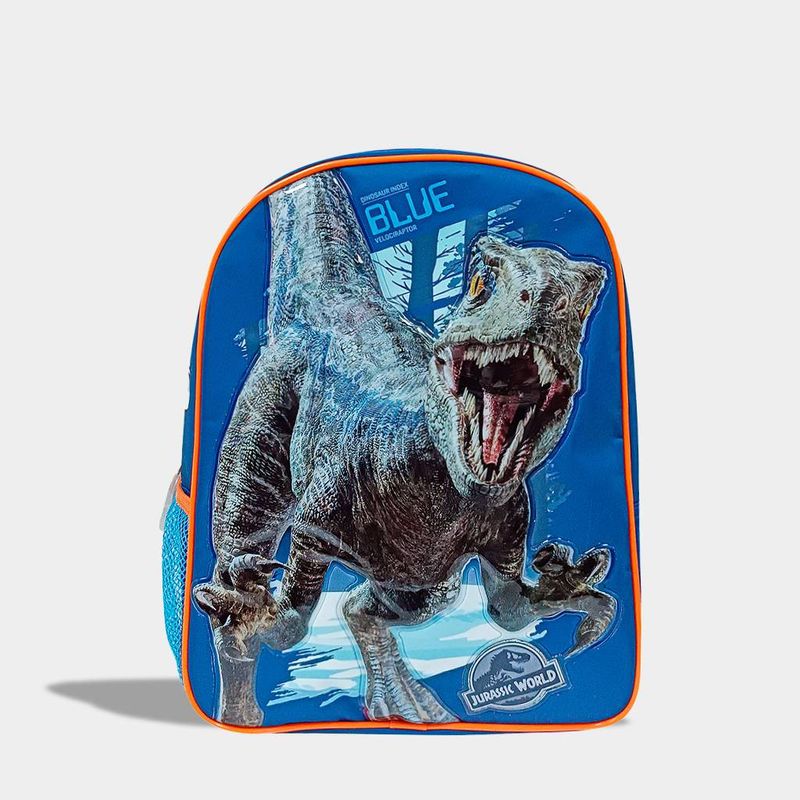 Mochila-Casual-Scool-Pre-Escolar-804132-Jurassic-Park-Textil-MULTICOLOR-Talla-Unica