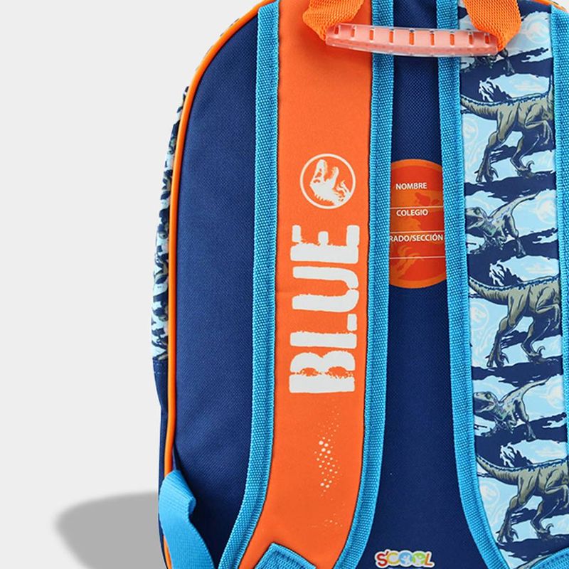 Mochila-Casual-Scool-Pre-Escolar-804132-Jurassic-Park-Textil-MULTICOLOR-Talla-Unica