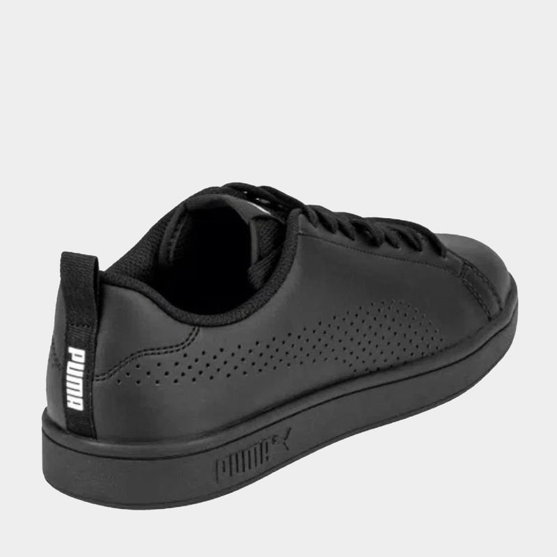 Zapatillas-Urbano-Puma-Mujeres-368153-03-Smash-Ace-Sintetico-NEGRO-4.5