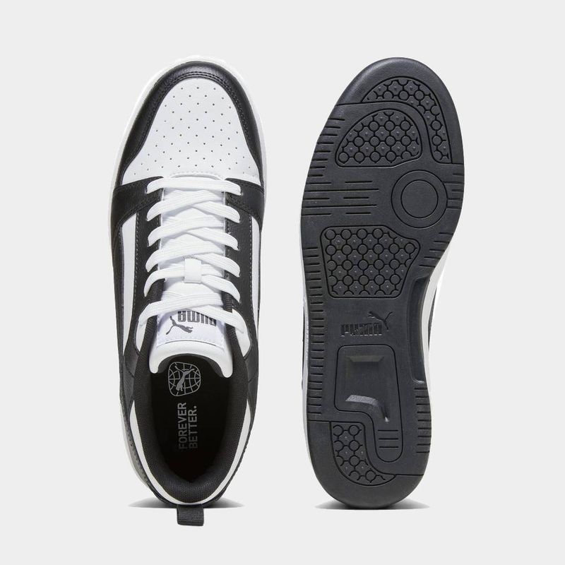 Zapatillas-Urbano-Puma-Hombres-392328-01-Rebound-V6-Low-Sintetico-BLANCO-9-4