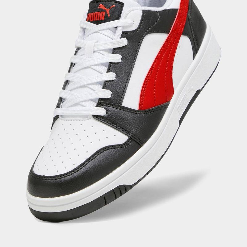 Zapatillas-Urbano-Puma-Hombres-392328-04-Rebound-V6-Low-Sintetico-BLANCO-8.5-5