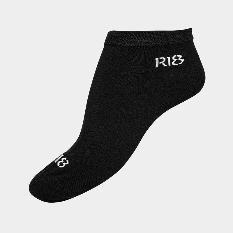 Medias-Deportivo-R18-Unisex-R18-M007-3P-Tob-M-Textil-NEGRO-Talla-Unica