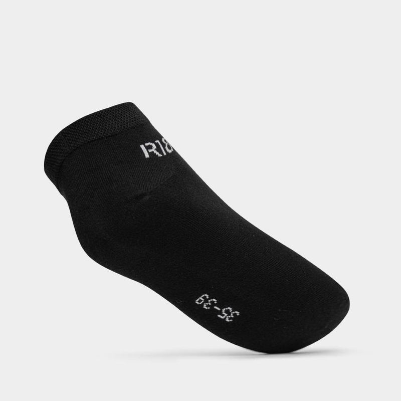 Medias-Deportivo-R18-Unisex-R18-M007-3P-Tob-M-Textil-NEGRO-Talla-Unica