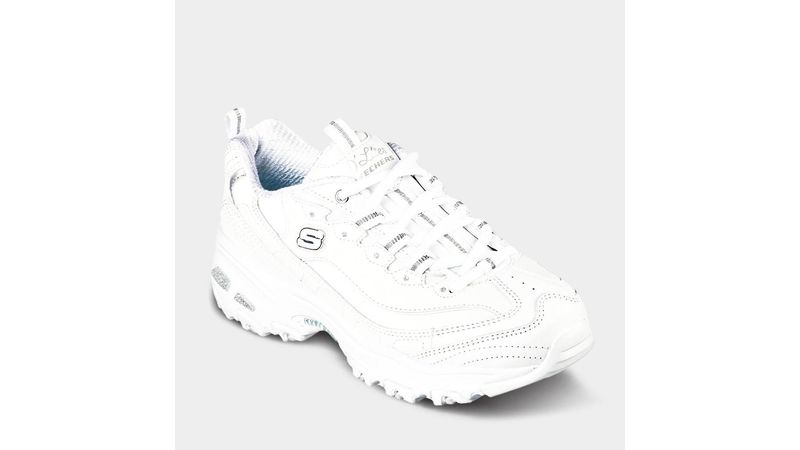 Skechers d'lites mujer clearance blanco