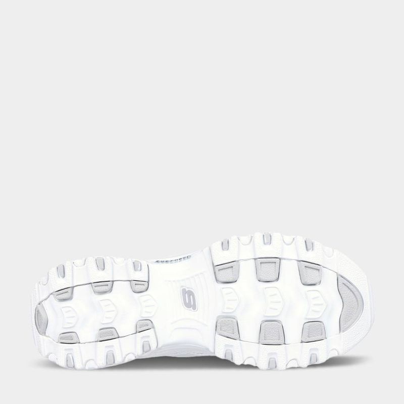 Zapatillas-Urbano-Skechers-Mujeres-11931-Wsl-D-Lites-Cuero-BLANCO-6.5
