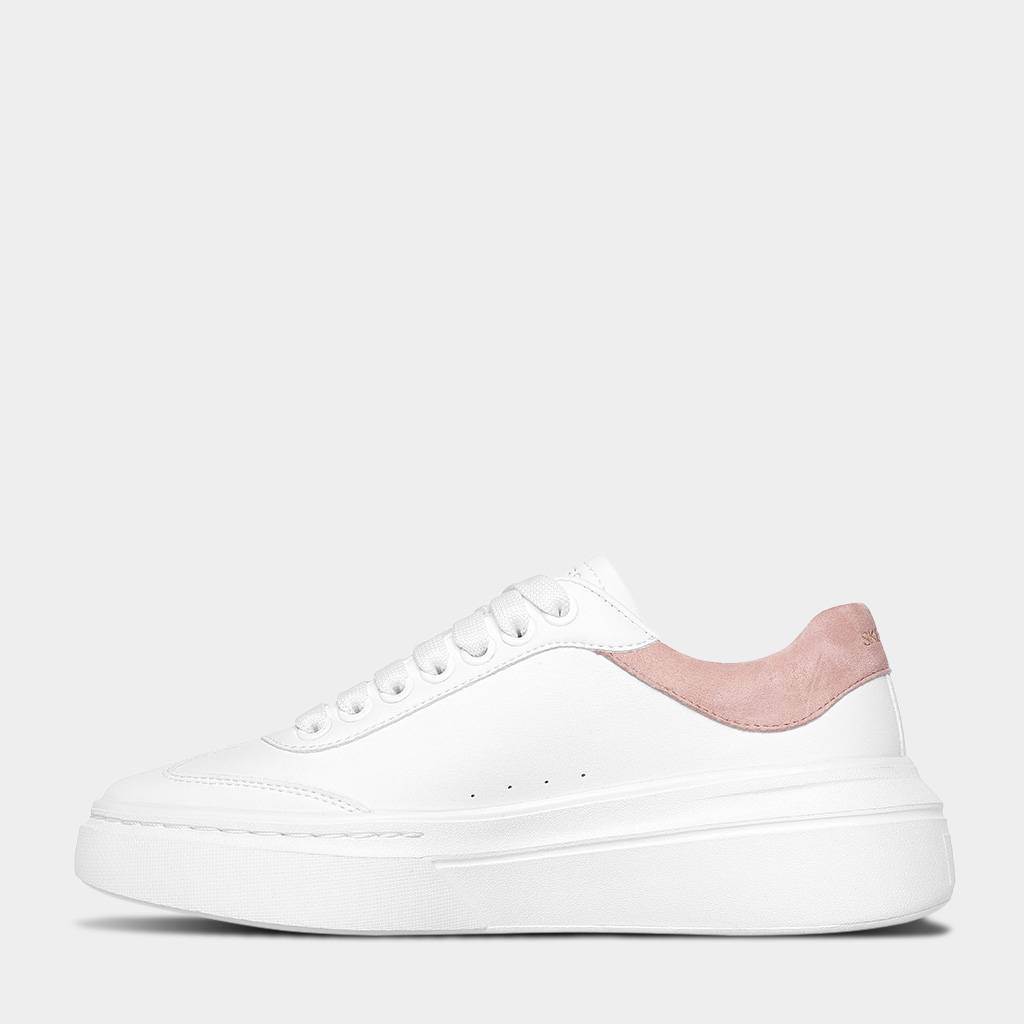 Zapatos skechers shop classica mujer blanco