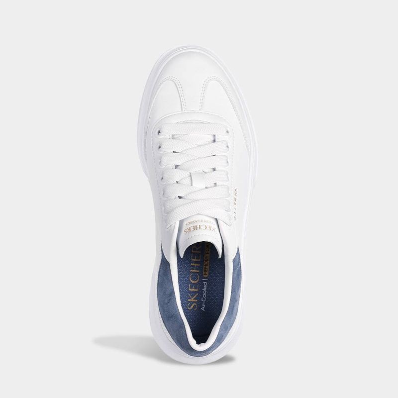 Zapatillas-Urbano-Skechers-Mujeres-185060-Wbl-Cordova-Classic-Sintetico-BLANCO-9