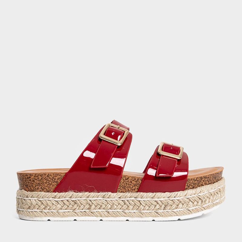 Sandalias-Casual-Footloose-Mujeres-Fch-Fs012-Belen-Pu-ROJO-35