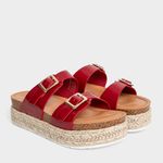 Sandalias-Casual-Footloose-Mujeres-Fch-Fs012-Belen-Pu-ROJO-35