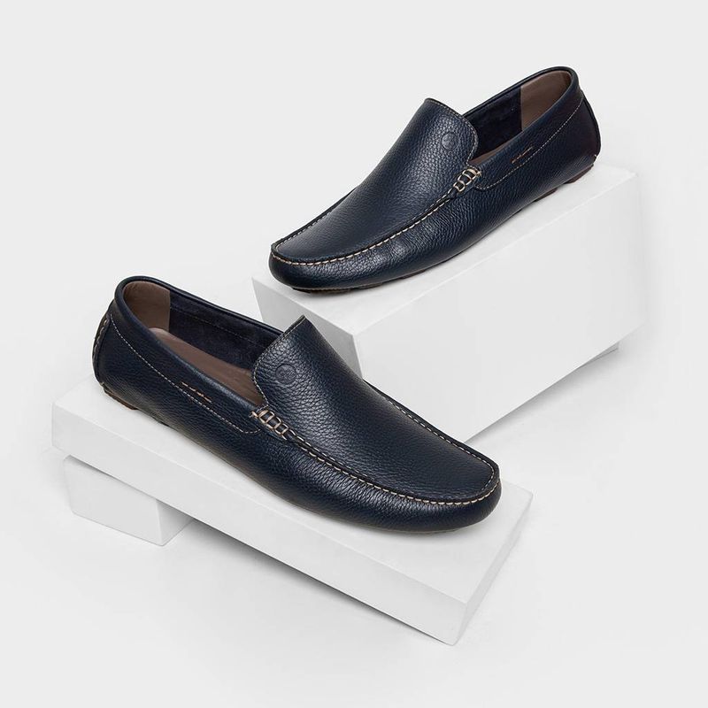 Zapatos-Casual-Renzo-Renzini-Hombres-Ra-050--Cuero-AZUL-40