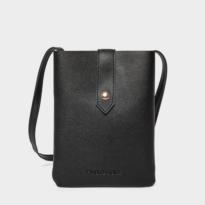 Porta-Celular-Casual-Footloose-Mujeres-Fch-M003--Sintetico-NEGRO-Talla-Unica