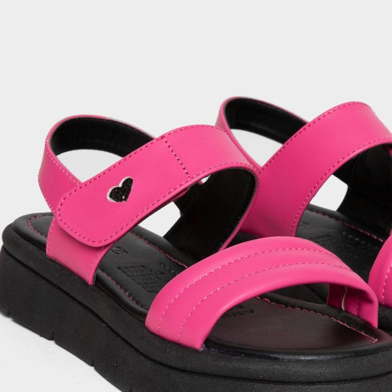 Sandalias-Casual-Footloose-Pre-Escolar-Fn-074-Ibby-Sintetico-FUCSIA-30
