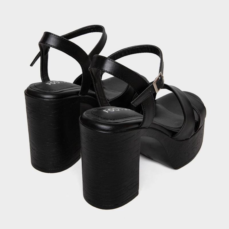 Sandalias-Casual-Footloose-Mujeres-Fds-014-Doluna-Pu-NEGRO-38