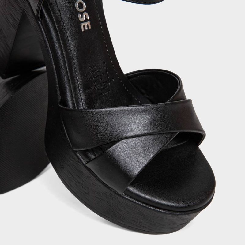 Sandalias-Casual-Footloose-Mujeres-Fds-014-Doluna-Pu-NEGRO-38