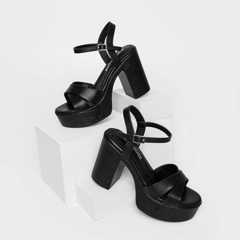 Sandalias-Casual-Footloose-Mujeres-Fds-014-Doluna-Pu-NEGRO-38