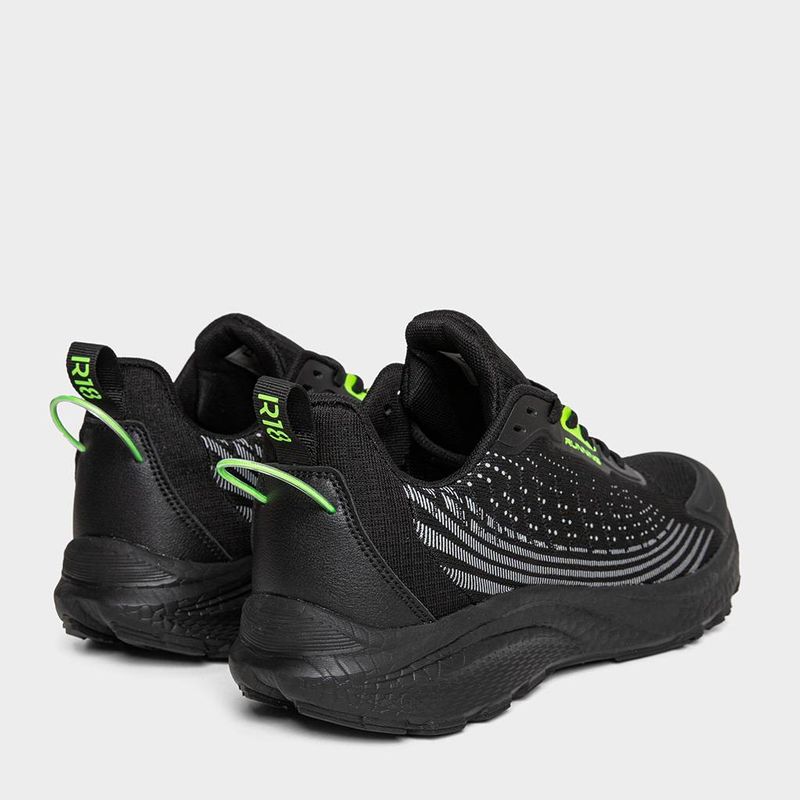Zapatillas-Deportivo-R18-Hombres-R18-Sk009--Jacquard-NEGRO-39