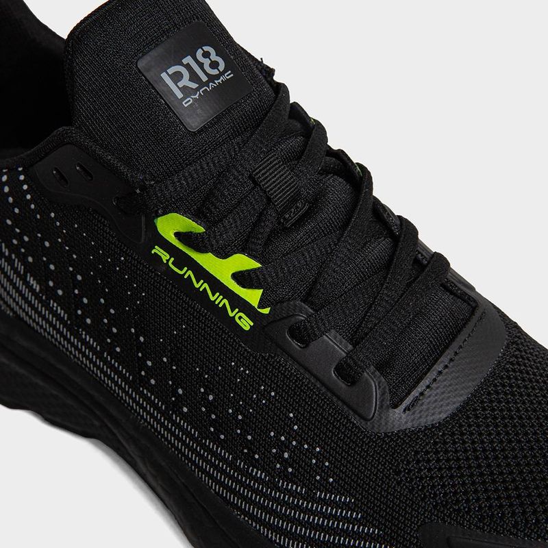 Zapatillas-Deportivo-R18-Hombres-R18-Sk009--Jacquard-NEGRO-39