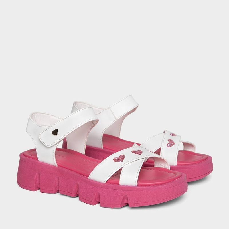 Sandalias-Casual-Footloose-Pre-Escolar-Fn-075-Lua-Sintetico-BLANCO-30