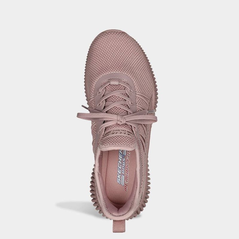 Zapatillas-Urbano-Skechers-Mujeres-117417-Ros-Bobs-Geo-Textil-ROSADO-5.5