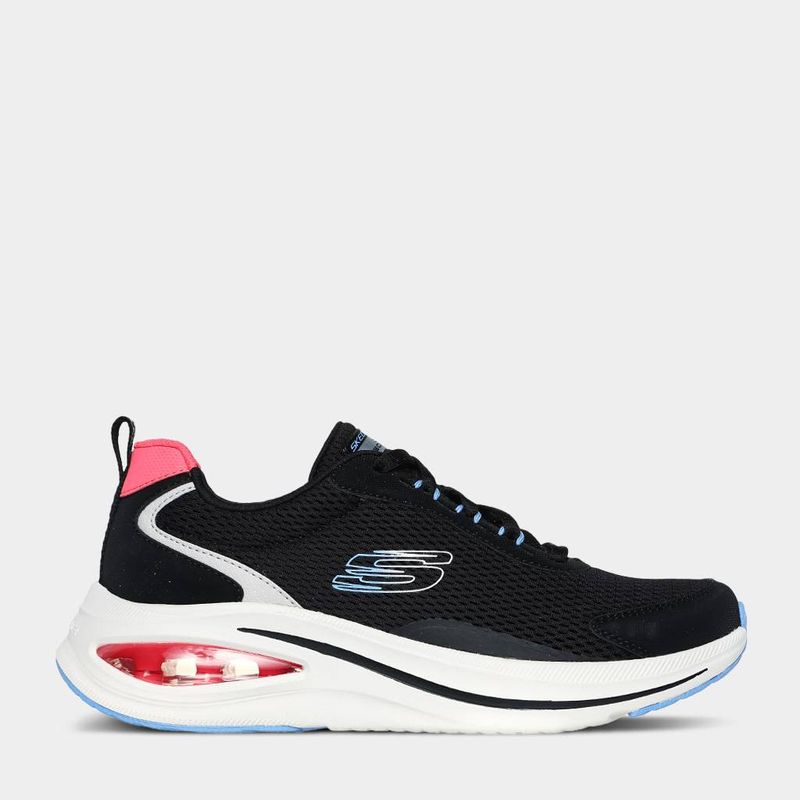Zapatillas-Deportivo-Skechers-Mujeres-150133-Bkmt-Air-Meta-Textil-NEGRO-5.5