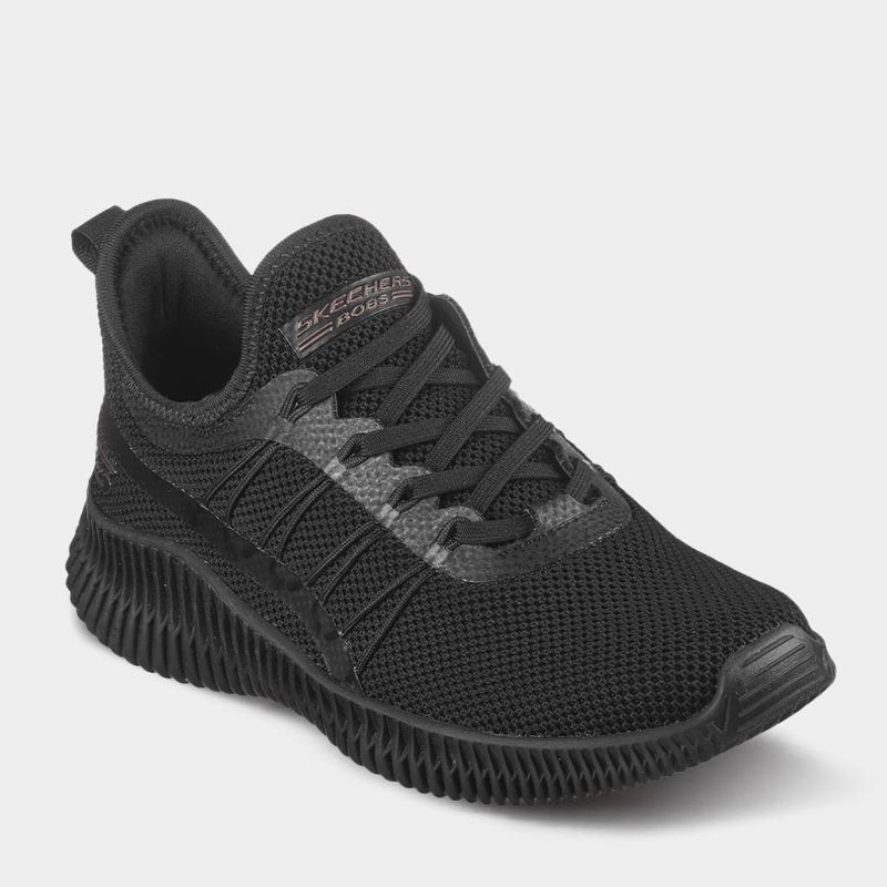 Zapatillas-Urbano-Skechers-Mujeres-117417-Bbk-Bobs-Geo-Textil-NEGRO-5.5