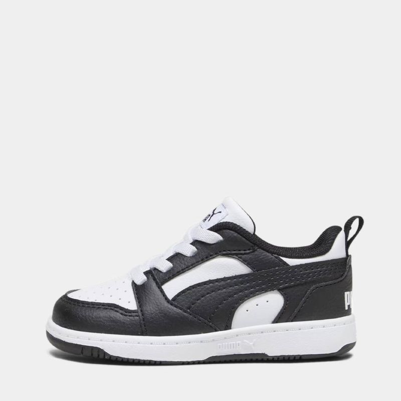 Zapatillas-Urbano-Puma-Pre-Escolar-396742-01-Rebound-V6-Lo-Ac-Sintetico-NEGRO-13