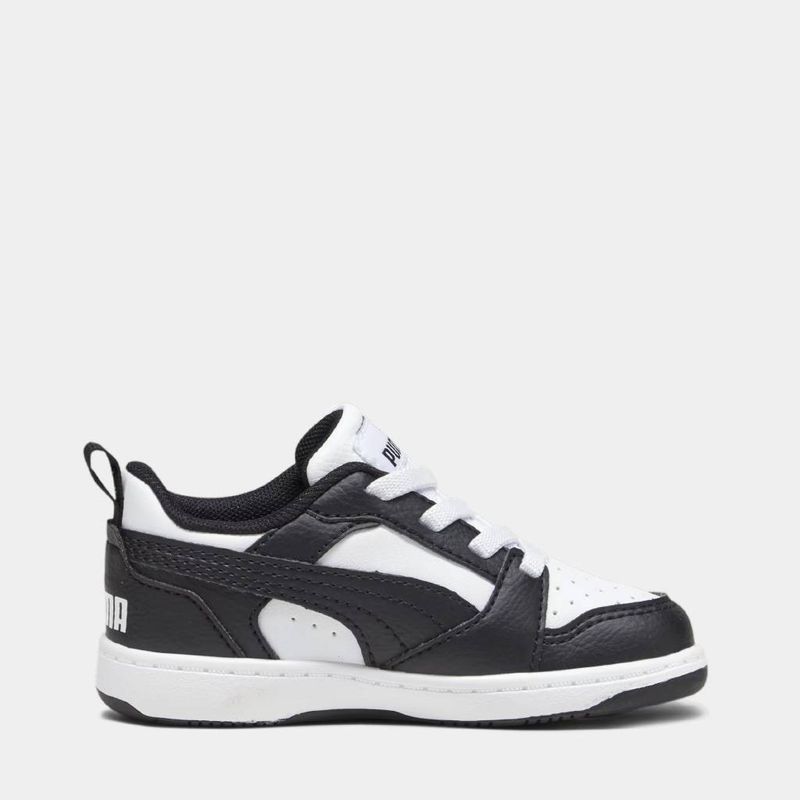 Zapatillas-Urbano-Puma-Pre-Escolar-396742-01-Rebound-V6-Lo-Ac-Sintetico-NEGRO-13