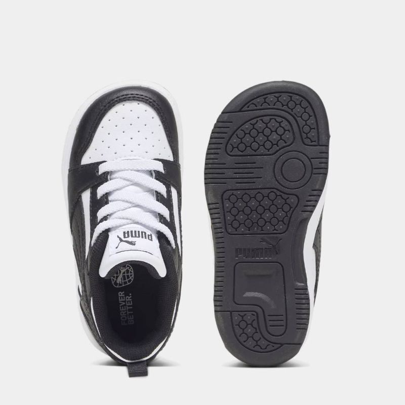 Zapatillas-Urbano-Puma-Pre-Escolar-396742-01-Rebound-V6-Lo-Ac-Sintetico-NEGRO-13