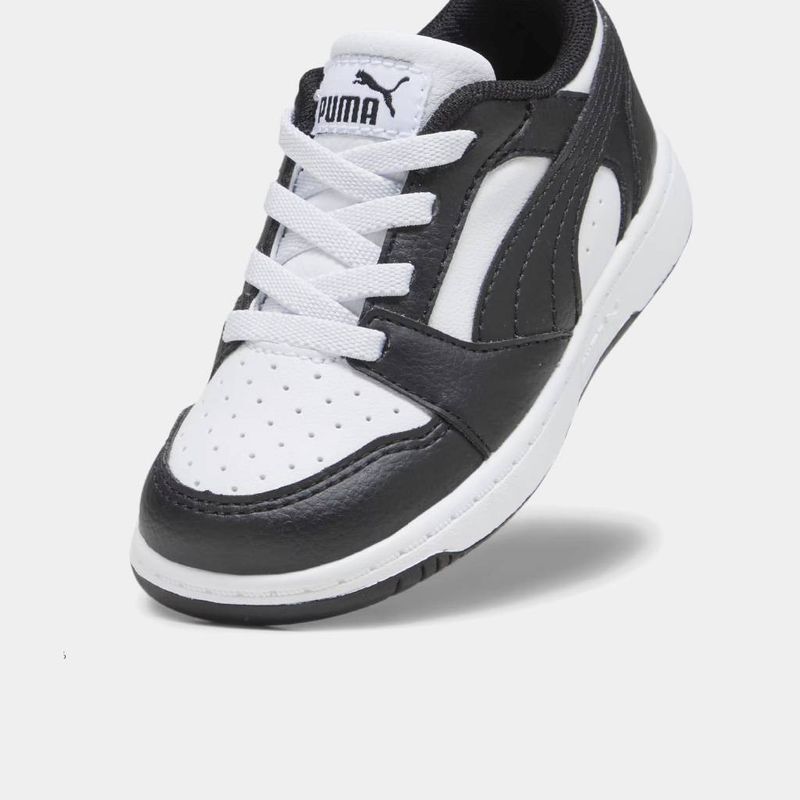 Zapatillas-Urbano-Puma-Pre-Escolar-396742-01-Rebound-V6-Lo-Ac-Sintetico-NEGRO-13