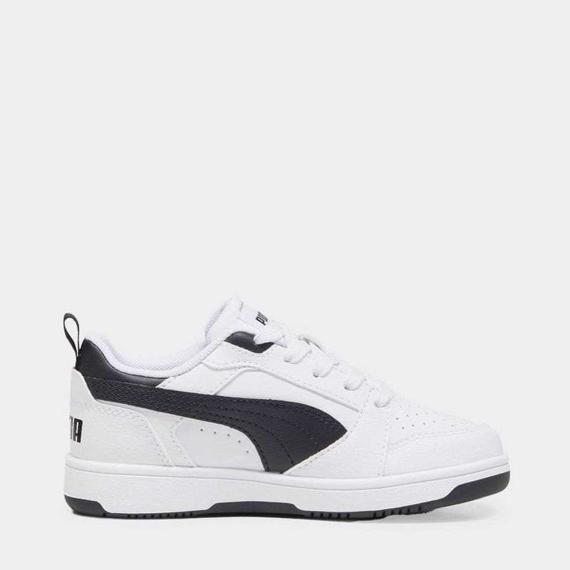 Zapatillas-Urbano-Puma-Pre-Escolar-396742-02-Rebound-V6-Lo-Ac-Sintetico-BLANCO-11-2