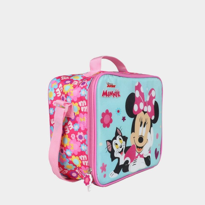 Lonchera-Escolar-Artesco-Infante-Ar16380304-Minnie-Mouse-Textil-ROSADO-Talla-Unica