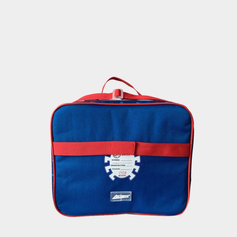 Lonchera-Escolar-Artesco-Infante-Ar16380391-Spiderman-Textil-AZUL-Talla-Unica