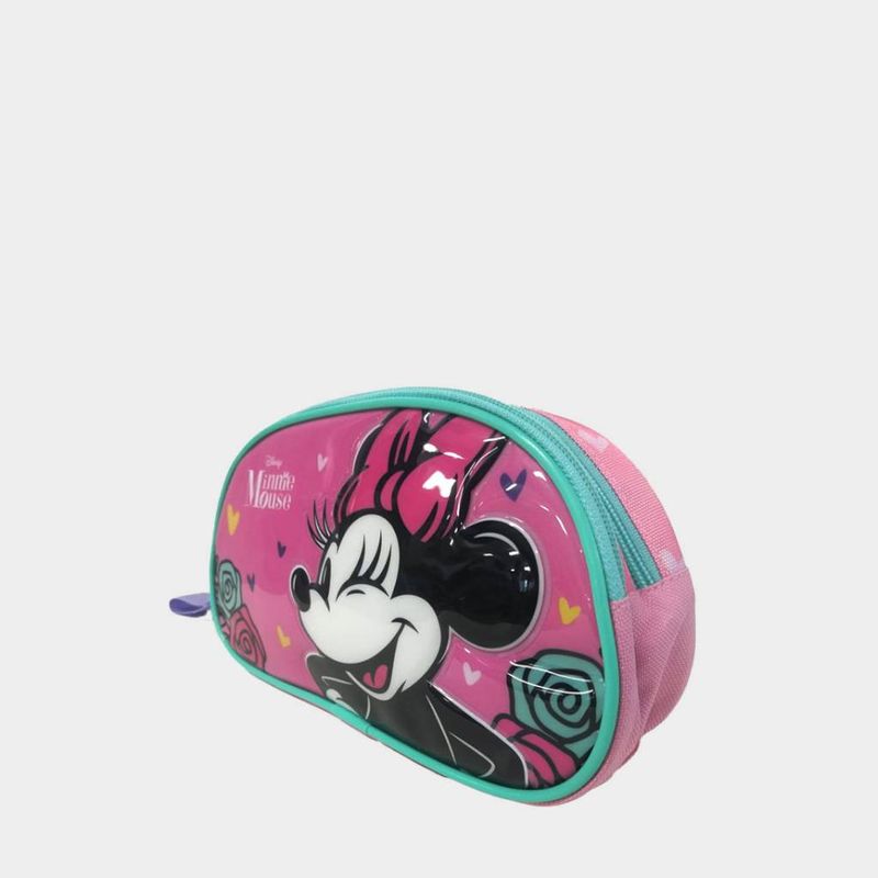 Cartuchera-Escolar-Artesco-Infante-Ar16380277-Minnie-Mouse-Textil-ROSADO-Talla-Unica