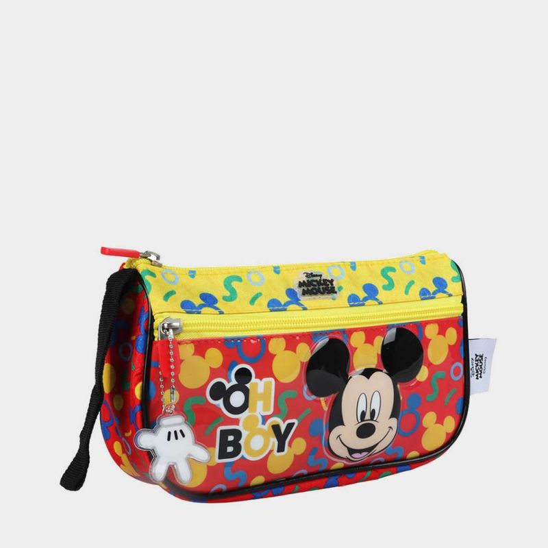 Cartuchera-Escolar-Artesco-Infante-Ar16380418-Mickey-Mouse-Textil-ROJO-Talla-Unica