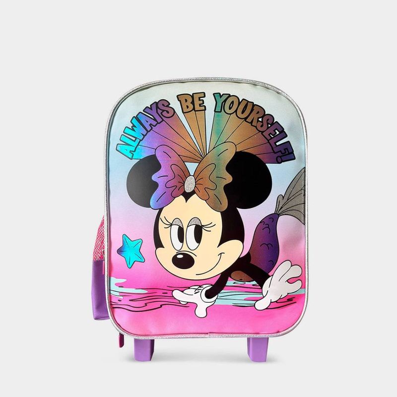 Maleta-Escolar-Artesco-Infante-Ar16380296-Minnie-Mouse-Textil-ROSADO-Talla-Unica