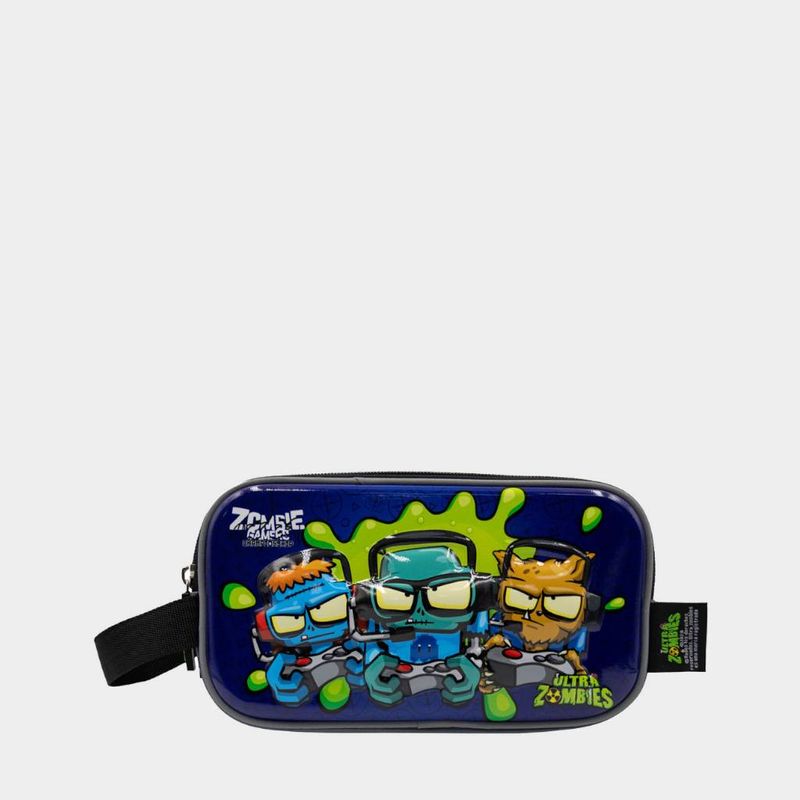 Cartuchera-Escolar-Childrens-Club-Pre-Escolar-6Uzo2040002-Ultra-Zombies-Textil-AZUL-Talla-Unica