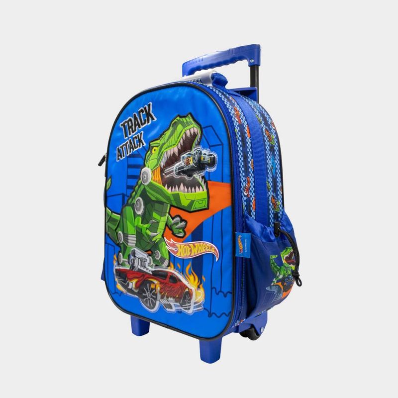 Maleta-Escolar-Childrens-Club-Pre-Escolar-6Htw2000016-Hot-Wheels-Textil-AZUL-Talla-Unica