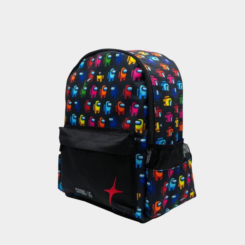 Mochila-Escolar-Statement-Junior-6Amu2020010-Among-Us-Textil-MULTICOLOR-Talla-Unica