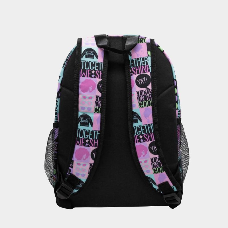 Set-3P-Mochila-Escolar-Statement-Junior-6Bar2060006-Barbie-Textil-MULTICOLOR-Talla-Unica