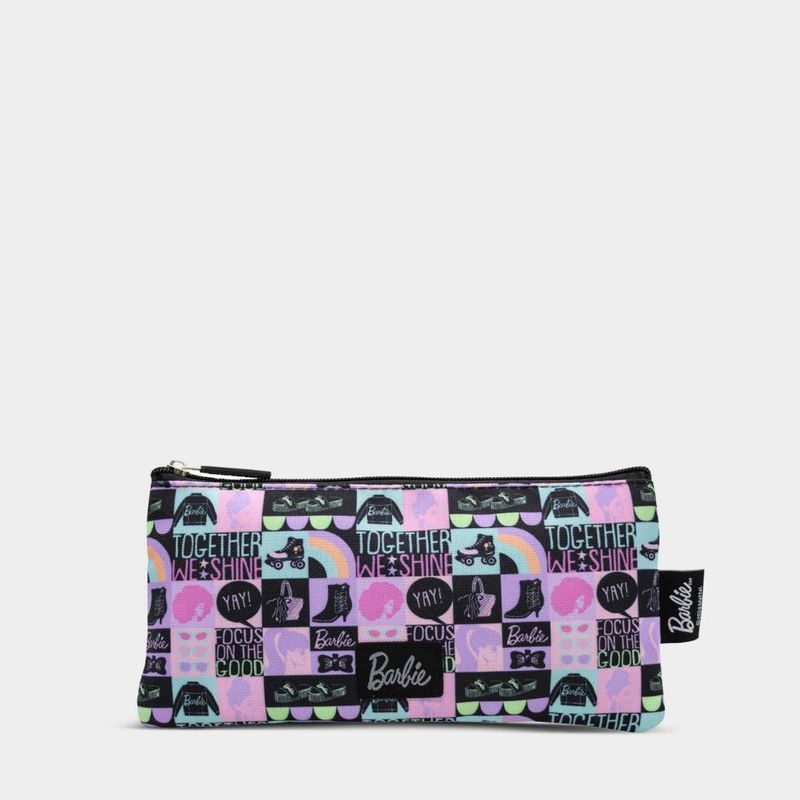 Set-3P-Mochila-Escolar-Statement-Junior-6Bar2060006-Barbie-Textil-MULTICOLOR-Talla-Unica
