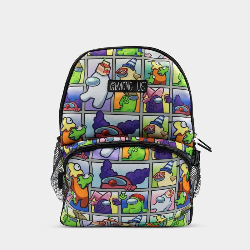Set-3P-Mochila-Escolar-Statement-Junior-6Amu2060003-Among-Us-Textil-MULTICOLOR-Talla-Unica