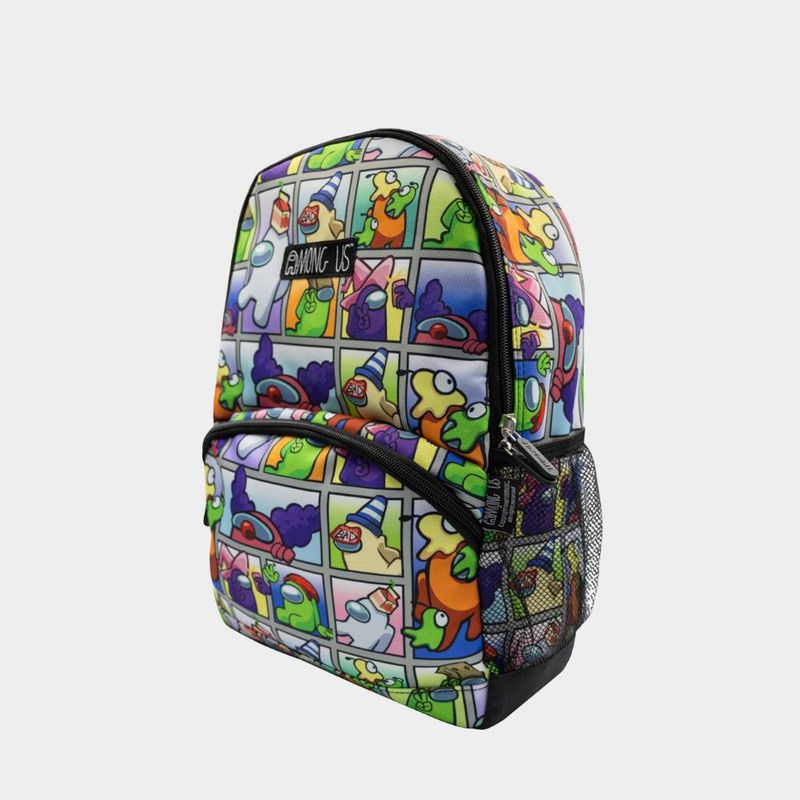 Set-3P-Mochila-Escolar-Statement-Junior-6Amu2060003-Among-Us-Textil-MULTICOLOR-Talla-Unica