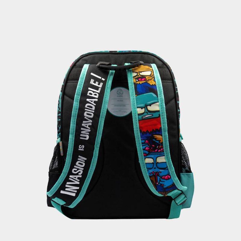 Mochila-Escolar-Childrens-Club-Pre-Escolar-6Uzo2020001-Ultra-Zombies-Textil-MULTICOLOR-Talla-Unica