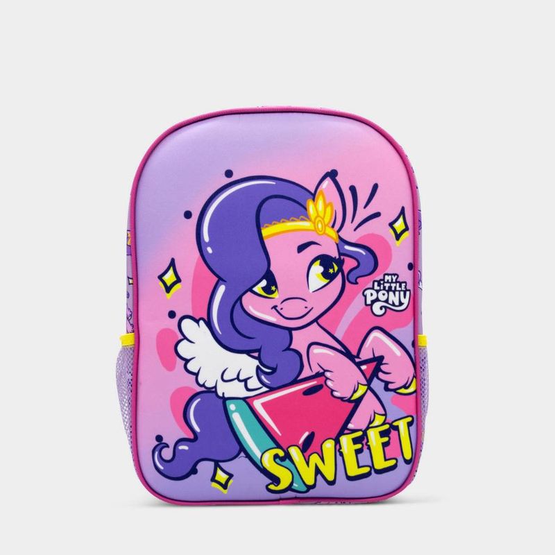 Set-2P-Mini-Mochila-Escolar-Childrens-Club-Infante-6Mlp2130001-My-Little-Pony-Textil-LILA-Talla-Unica