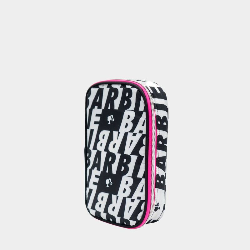 Cartuchera-Escolar-Statement-Junior-6Bar2040043-Barbie-Textil-NEGRO-Talla-Unica