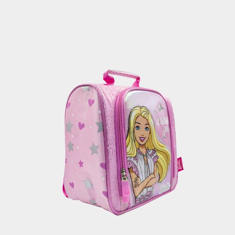 Lonchera-Escolar-Childrens-Club-Infante-6Bar2030036-Barbie-Textil-ROSADO-Talla-Unica