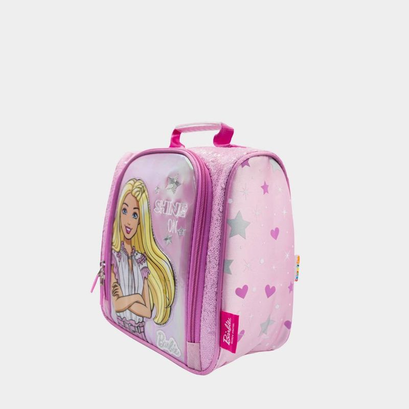 Lonchera-Escolar-Childrens-Club-Infante-6Bar2030036-Barbie-Textil-ROSADO-Talla-Unica