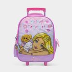 Maleta-Escolar-Childrens-Club-Infante-6Bar2000033-Barbie-Textil-LILA-Talla-Unica