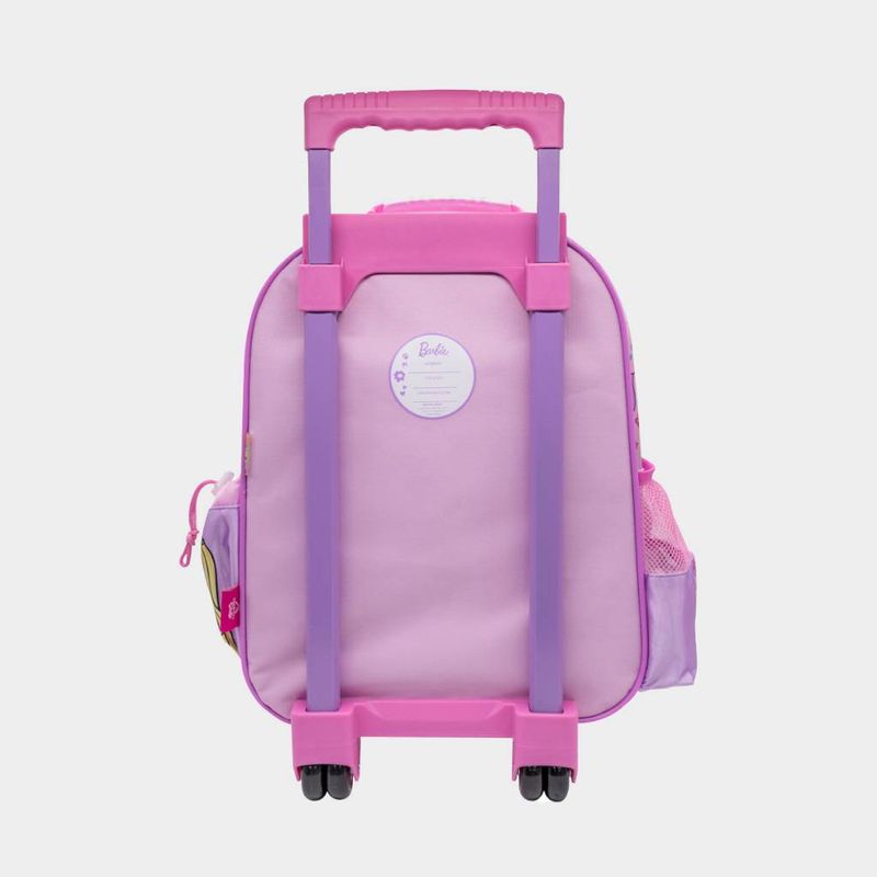 Maleta-Escolar-Childrens-Club-Infante-6Bar2000033-Barbie-Textil-LILA-Talla-Unica