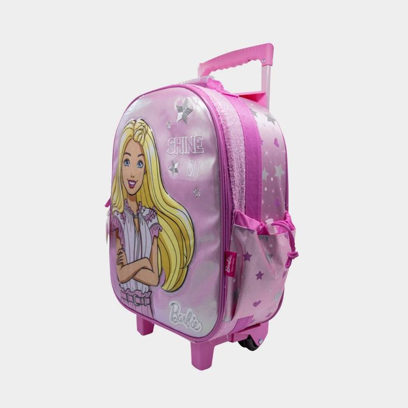 Maleta-Escolar-Childrens-Club-Infante-6Bar2000036-Barbie-Textil-ROSADO-Talla-Unica